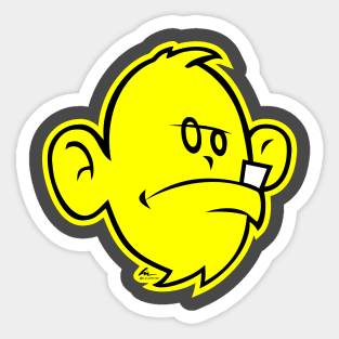 Mad Monkey (darks) Sticker